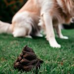 robot tondeuse crotte de chien